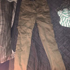 Cargo style skinny jeans.